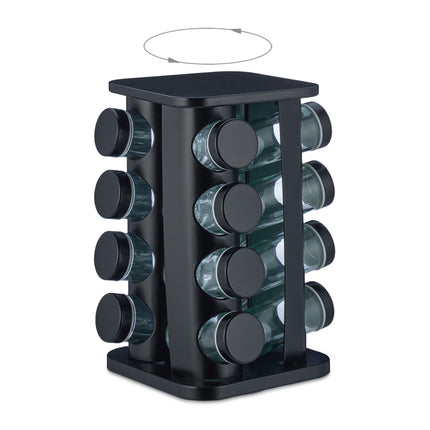 Carrousel à épices avec 16 pots à épices