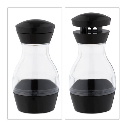 Carrousel à épices avec 8 verres en plastique