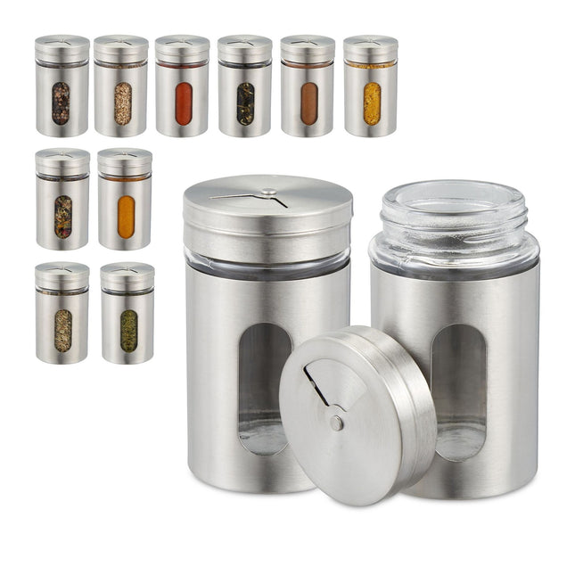 Pots à épices, lot de 12
