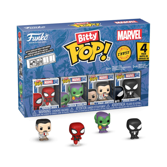 Figurines Funko Bitty POP! Spider-Man - Pack de 5 figurines à collectionner