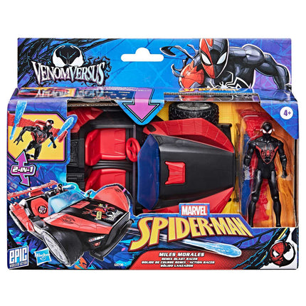 Coffret de jeu Spider-Man avec figurine Miles Morales, taille 10 cm