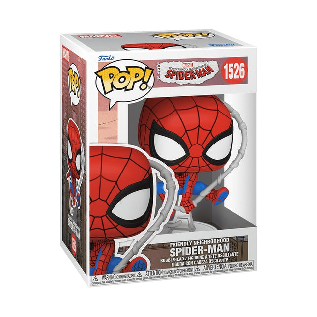 Figurine en vinyle Spider-Man, Quartier amical, Costume final
