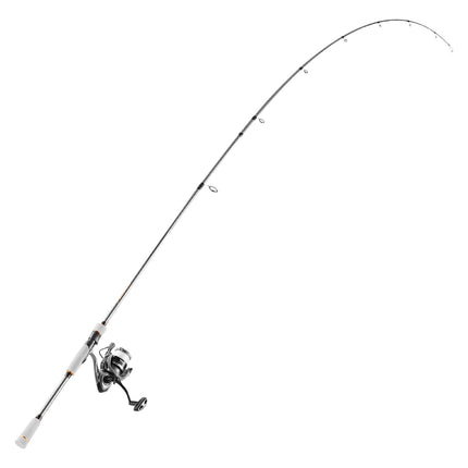 Spinning Rod and Reel Combo, 7 Ft 2-Piece IM7 Carbon Fiber
