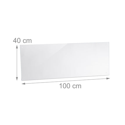 Protection anti-éclaboussures pour cuisine 100 cm