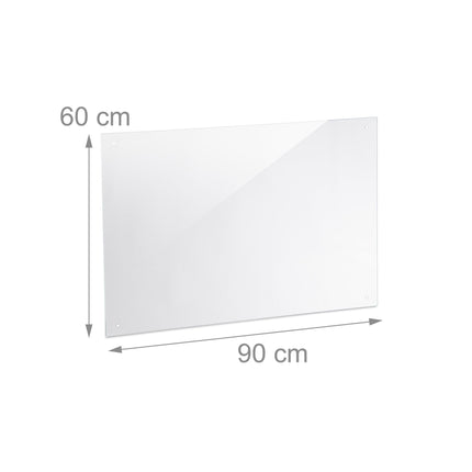 Protection anti-éclaboussures pour cuisine 90 cm