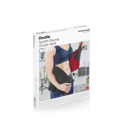 Sport-Schlankheitsgürtel mit Saunaeffekt Redle InnovaGoods