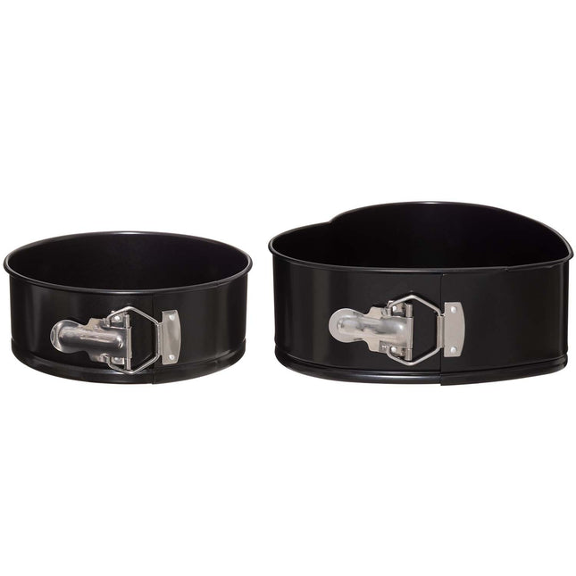 Springformen mit abnehmbarem Boden, 2er-Set