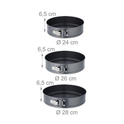 Springform-Set 6-teilig