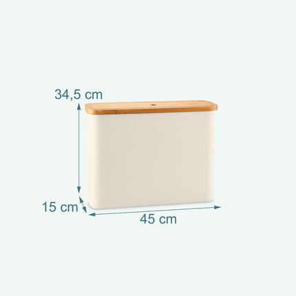 Porte-rouleau de papier toilette carré en tissu, peut contenir 12 rouleaux