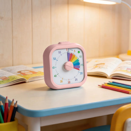 Quadratischer visueller Timer mit einstellbarer Lautstärke, 60 Minuten