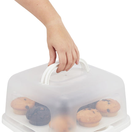 Quadratische Kuchenschachtel