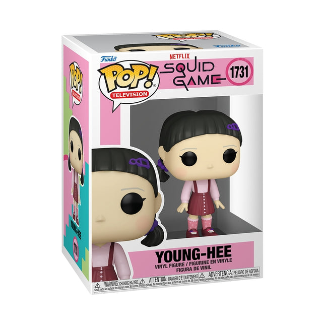 Figurine Funko Pop! en vinyle Squid Game - Young-hee à collectionner