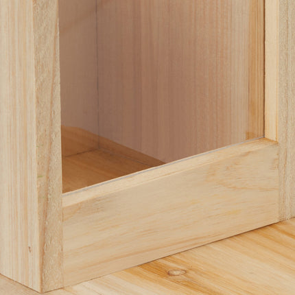 Mangeoire à écureuils en bois