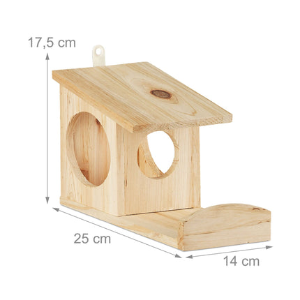 Eichhörnchenfutterspender zum Hinstellen