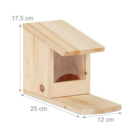 Eichhörnchenfutterspender zum Hinstellen