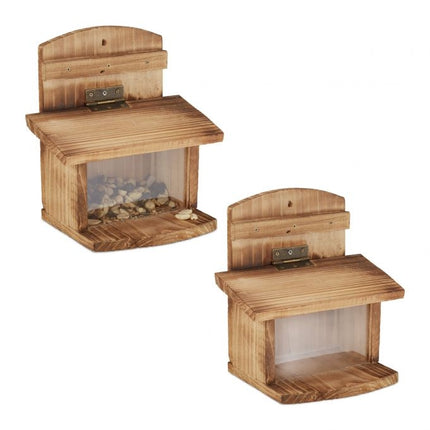 Eichhörnchen-Futterspender - 2er-Set