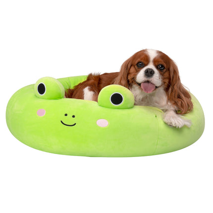 Squishmallows Lit pour animal domestique Wendy la grenouille, 60 cm
