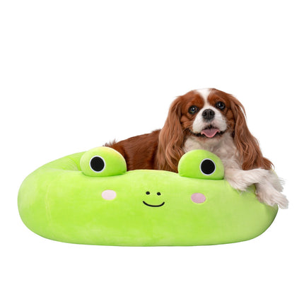 Squishmallows Lit pour animal domestique Wendy la grenouille, 60 cm