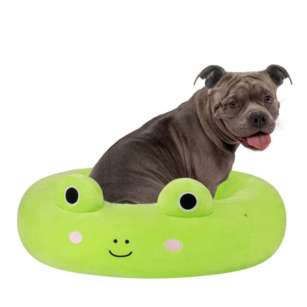 Squishmallows Lit pour animal domestique Wendy la grenouille, 75 cm