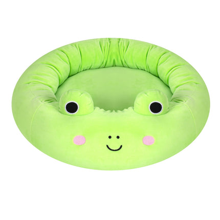 Squishmallows Lit pour animal domestique Wendy la grenouille, 75 cm