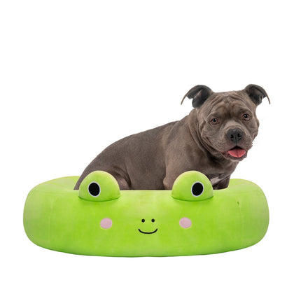 Squishmallows Lit pour animal domestique Wendy la grenouille, 75 cm