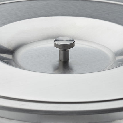 Poubelle en acier inoxydable 8L