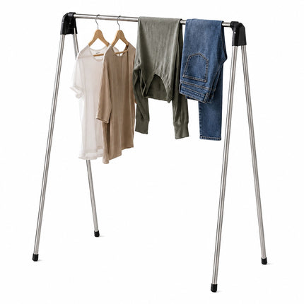 Égouttoir pliable en acier inoxydable, 122 x 123,5 cm