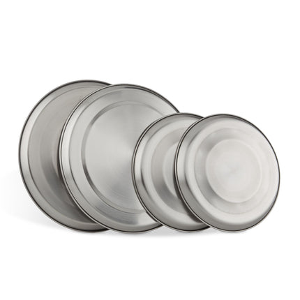Couvercles de protection pour plaques de cuisson en acier inoxydable