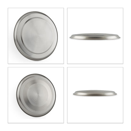 Couvercles de protection pour plaques de cuisson en acier inoxydable