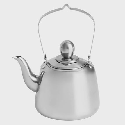 Edelstahlkessel, 1 Liter, für Camping & Zuhause