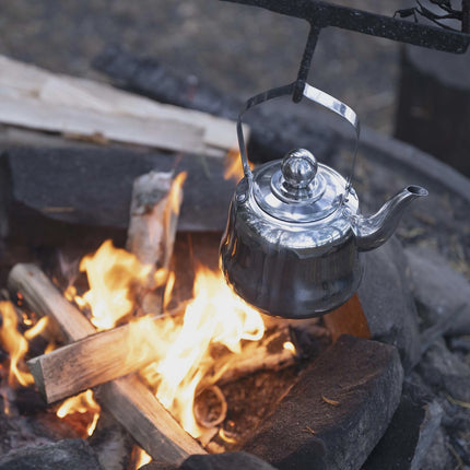 Edelstahlkessel, 1 Liter, für Camping & Zuhause