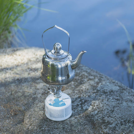 Edelstahlkessel, 1 Liter, für Camping & Zuhause
