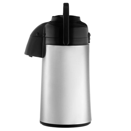 Edelstahl-Pump-Thermoskanne, 3 Liter