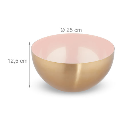 Servierschüssel aus Edelstahl 25 cm