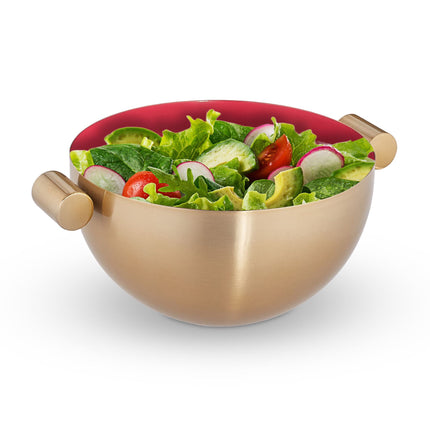 Stainless Steel Serving Bowl Gold