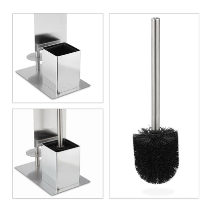 Ensemble de toilette en acier inoxydable avec plateau