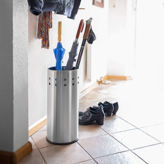 Porte-parapluie en acier inoxydable