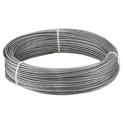 Stainless Steel Wire Rope Kit, 2 mm, 35.1 m, PVC Coated