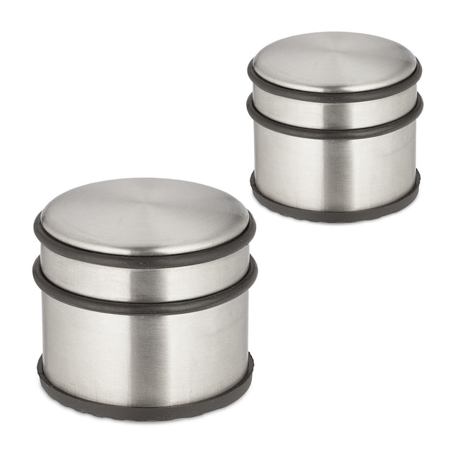 Butée de porte en acier inoxydable - 2 pièces