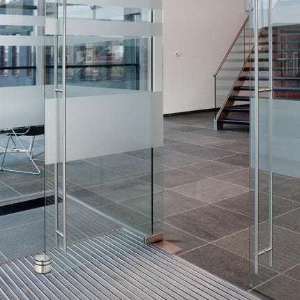 Butée de porte en acier inoxydable - 3 pièces