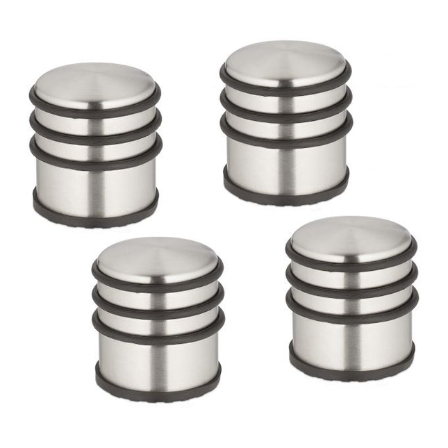 Butée de porte en acier inoxydable - 4 pièces