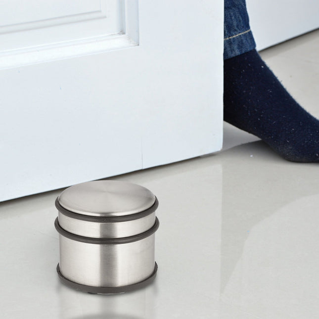 Butée de porte en acier inoxydable - 4 pièces