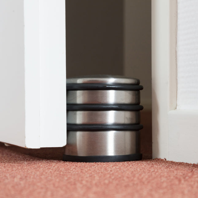 Butée de porte en acier inoxydable - 4 pièces