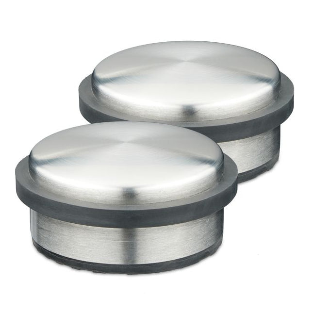 Butoir de porte en acier inoxydable, lot de 2