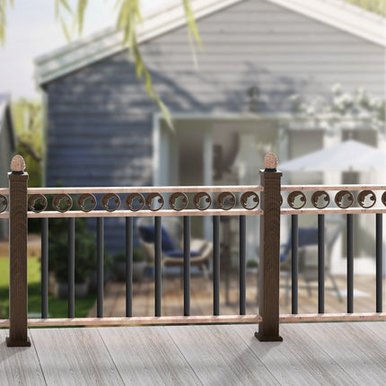 Staircase Metal Balusters 29.5in, 51-Pack Matte Black