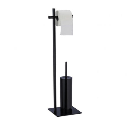 Stand-WC-Garnitur schwarz
