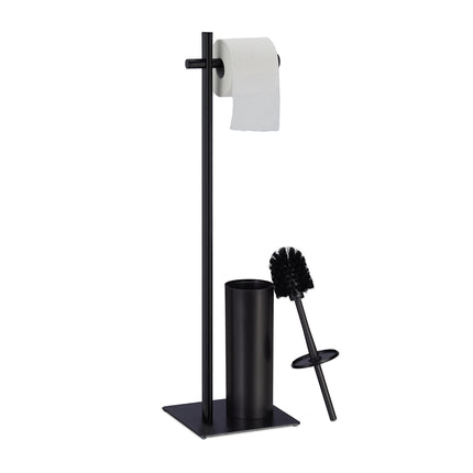 Stand-WC-Garnitur schwarz