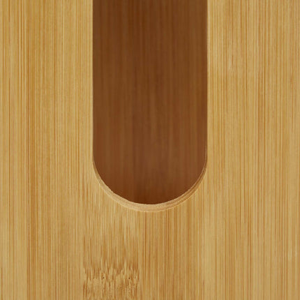 Porte-papier toilette sur pied en bambou