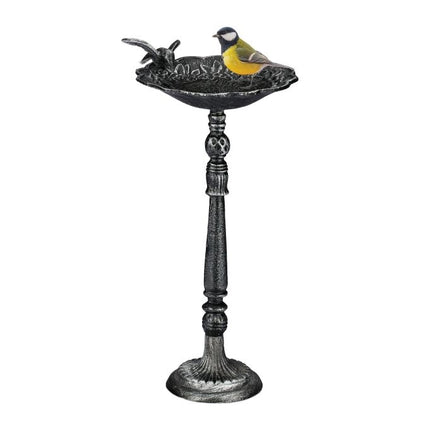 Vogelbad zum Aufstellen aus Gusseisen