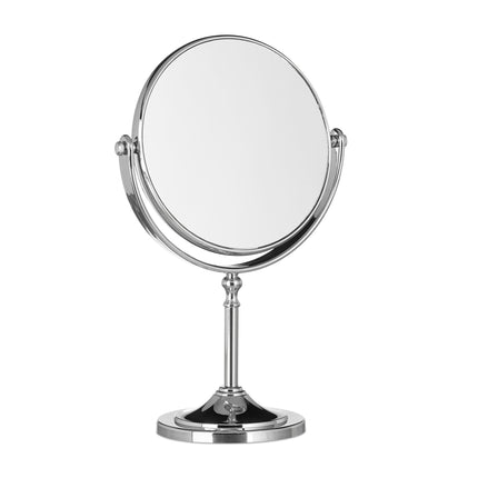 Miroir cosmétique sur pied avec grossissement